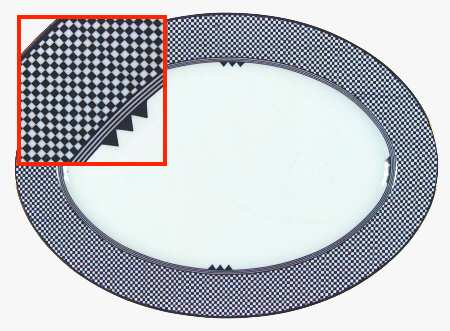 Basketmaker III 12" Oval Serving Platter