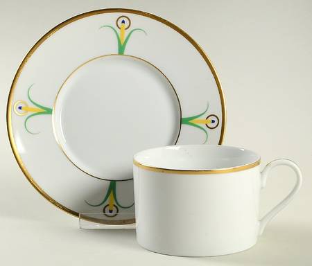 Lily Flat Cup & Saucer Set