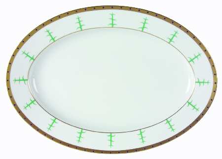 Nile 14" Oval Serving Platter