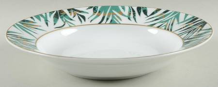 Rainforest Large Rim Soup Bowl