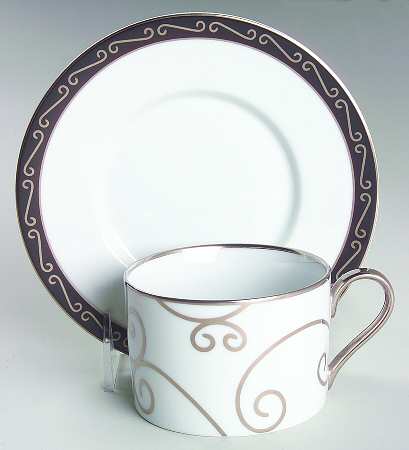 Sevilla Flat Cup & Saucer Set