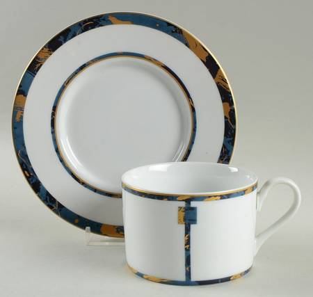 Universe Flat Cup & Saucer Set