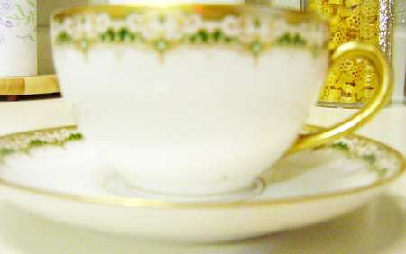 LSS8  Footed Cup & Saucer Set