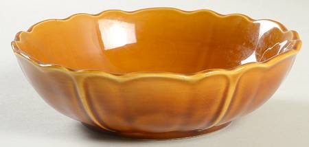 Louis XV Honey Coupe Soup Bowl