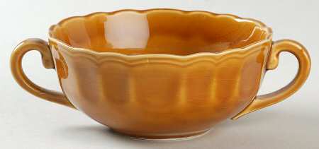 Louis XV Honey Flat Cream Soup Bowl
