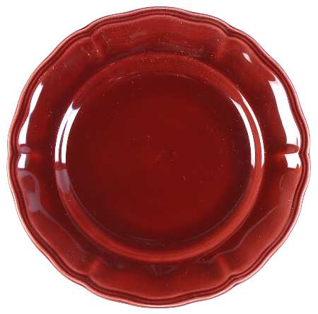 Louis XV Apple Red Salad Plate