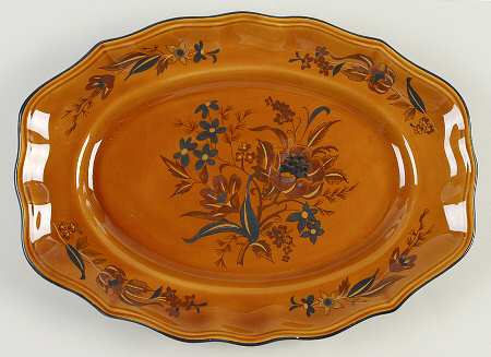 Veronique 14" Oval Serving Platter