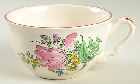 Old Strasbourg (Off White Background) Flat Cup