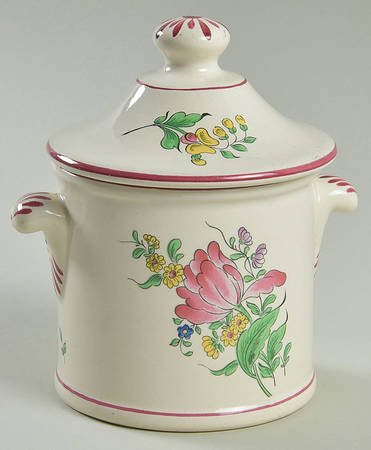 Old Strasbourg (Off White Background) Small Canister & Lid