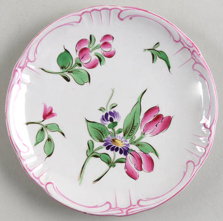 Old Strasbourg (Off White Background) Canape Plate