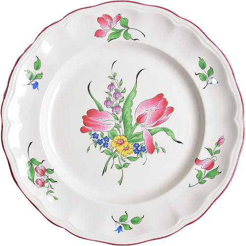 Old Strasbourg (Off White Background) Dinner Plate