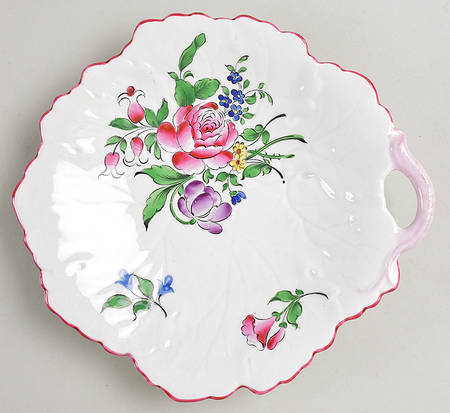 Old Strasbourg (Off White Background) 8" Leaf Dish