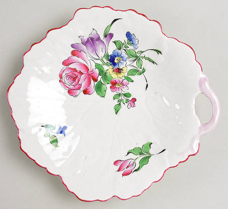 Old Strasbourg (Off White Background) 8" Leaf Dish