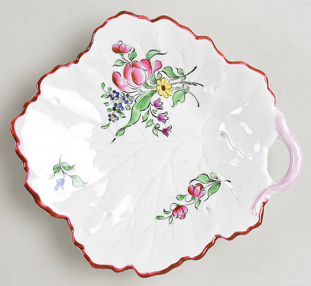 Old Strasbourg (Off White Background) 6" Leaf Dish