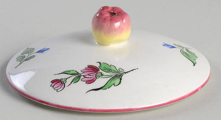 Old Strasbourg (Off White Background) Lid for Covered Soup Bowl