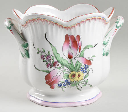 Old Strasbourg (Off White Background) 6" Cachepot