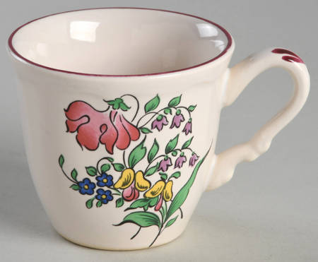 Old Strasbourg (Off White Background) Flat Cup