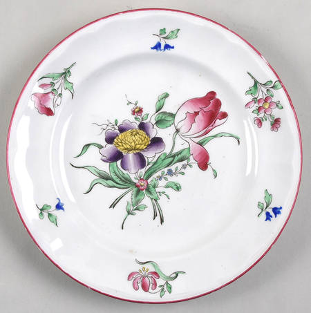 Old Strasbourg (Off White Background) Salad Plate