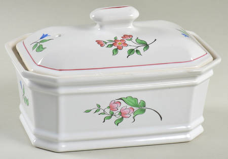Old Strasbourg (Off White Background) 6" Rectangular Box & Lid