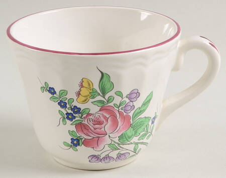Old Strasbourg (Off White Background) Flat Cup