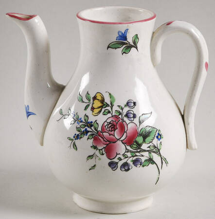 Old Strasbourg (Off White Background) Small Coffee Pot No Lid
