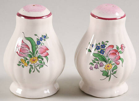 Old Strasbourg (Off White Background) Salt & Pepper Set