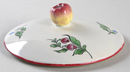 Old Strasbourg (Off White Background) Lid for Covered Soup Bowl