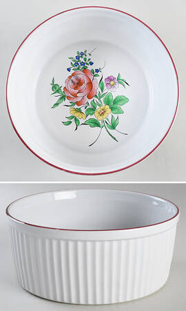 Old Strasbourg (Off White Background) 8" Souffle