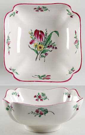 Old Strasbourg (Off White Background) 9" Square Vegetable Bowl