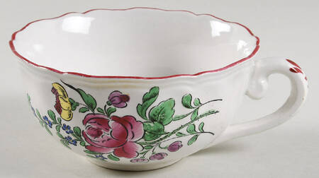 Old Strasbourg (Off White Background) Flat Cup