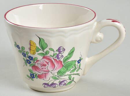 Old Strasbourg (Off White Background) Flat Cup
