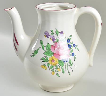 Old Strasbourg (Off White Background) Coffee Pot No Lid