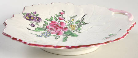 Old Strasbourg (Off White Background) 8" Leaf Dish