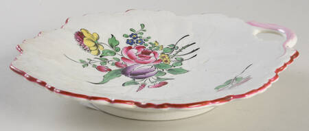 Old Strasbourg (Off White Background) 8" Leaf Dish