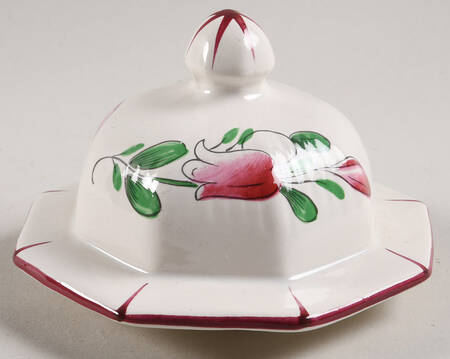 Old Strasbourg (Off White Background) Lid for Footed Urn