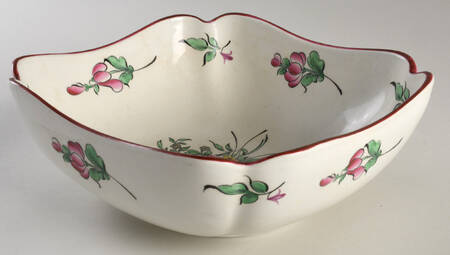 Old Strasbourg (Off White Background) 8" Square Vegetable Bowl