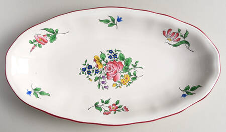 Old Strasbourg (Off White Background) Underplate for Gravy Boat