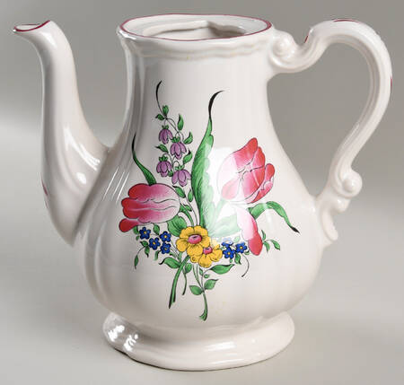 Old Strasbourg (Off White Background) Coffee Pot No Lid