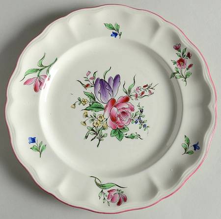 Old Strasbourg (Off White Background) Dinner Plate