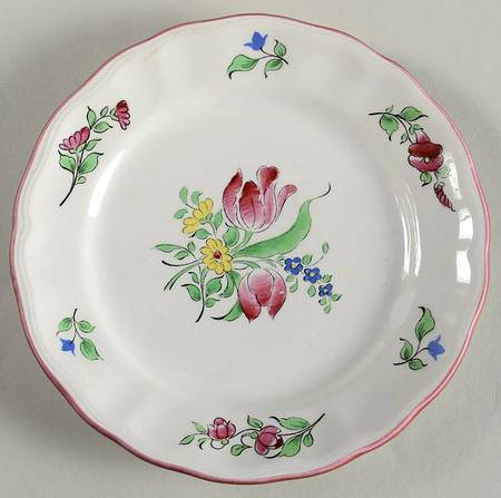 Old Strasbourg (Off White Background) Bread & Butter Plate