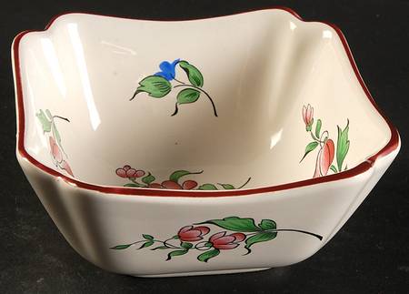 Old Strasbourg (Off White Background) 4" Square Dish