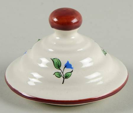 Old Strasbourg (Off White Background) Lid for Large Pharmacy Jar