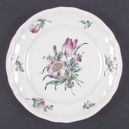 Old Strasbourg (Off White Background) Luncheon Plate