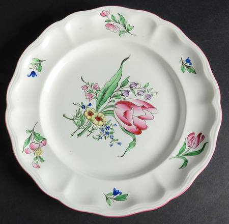 Old Strasbourg (Off White Background) Dinner Plate
