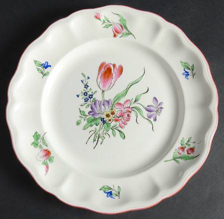 Old Strasbourg (Off White Background) Dinner Plate
