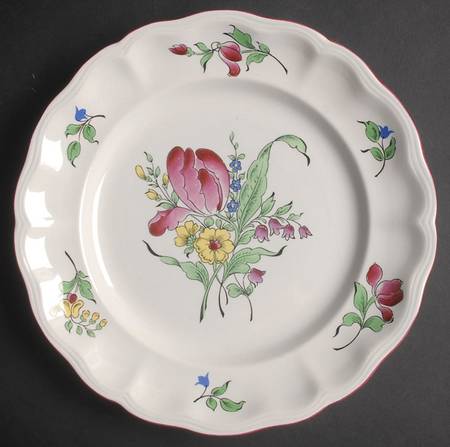 Old Strasbourg (Off White Background) Dinner Plate