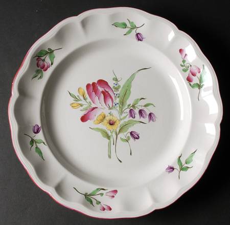 Old Strasbourg (Off White Background) Dinner Plate