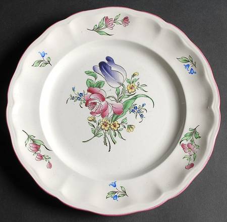 Old Strasbourg (Off White Background) Dinner Plate
