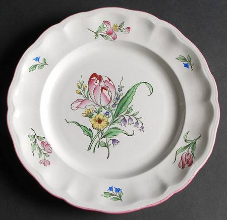 Old Strasbourg (Off White Background) Dinner Plate
