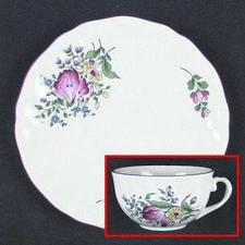 Old Strasbourg (Off White Background) Breakfast Cup & Saucer Set
